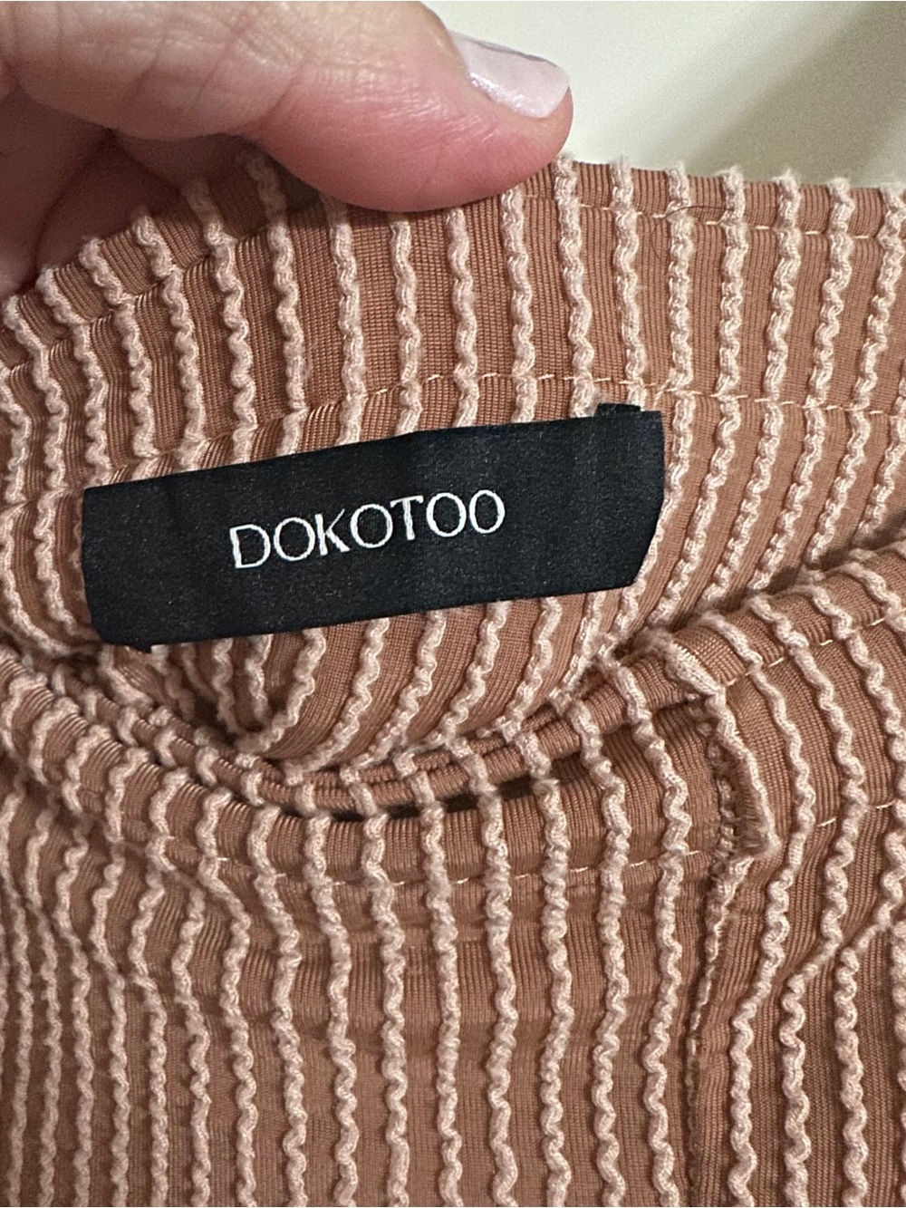 Corduroy Wide-Leg Jumpsuit in Dusty Rose Sz XL - Picture 5 of 9